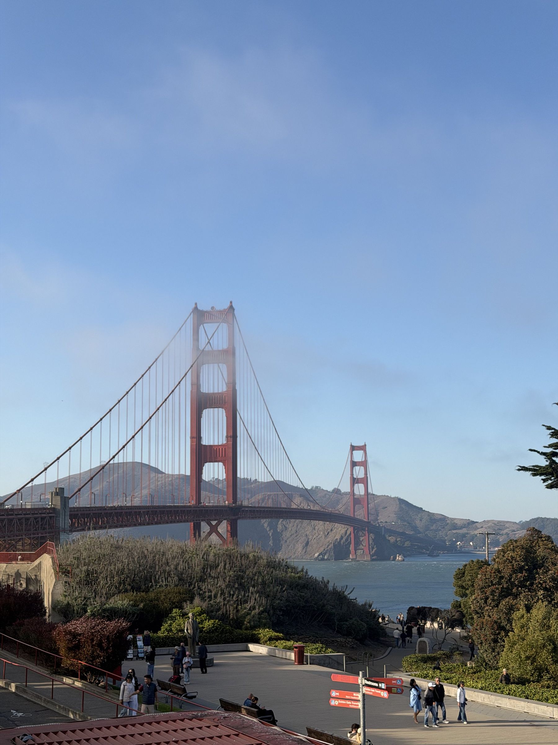 Die Golden Gate Bridge in San Francisco